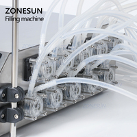 Zonnesun — Machine de remplissage de liquide, appareil de remplissage pour flacons de parfum, 10 têtes, pompe péristaltique 50ml