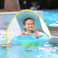 SWIMBOBO Offre spéciale Gonfler Natation Flottant Certification Gonflable Nage Bébé Toddler Anneau de natation Piscine Flotteur avec Pare-Soleil