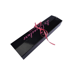 Caja Rígida de Cartón Gris de 2mm para Extensiones de Cabello, Caja de Empaque para Cabello Virgen con Cinta - Product Image 1