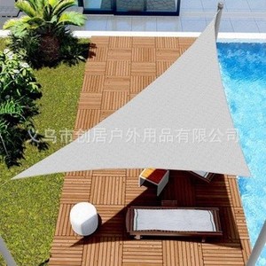 Velas de Sombra Triangulares Personalizadas de HDPE Tejido, con Protección UV Estabilizada e Impermeable para Patio, Balcón y Exteriores - Product Image 5