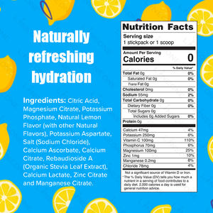 スポーツタンパク質とビタミンを含む水分補給乗数用のプライベートラベルレモネードフレーバー電解質ドリンクパウダー新生児 - Product Image 4