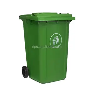 360リットルの大きなサイズのプラスチック製屋外公園のゴミ箱ゴミ箱屋外のゴミ箱360lとプラスチック製のゴミ箱