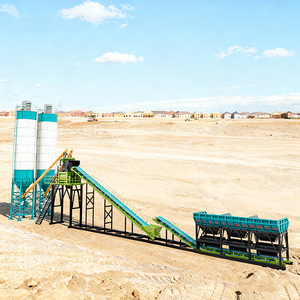 Pabrik Batching Beton Tetap Tanpa Pondasi MHZS90 Berkualitas Tinggi untuk Lini Produksi - Product Image 1