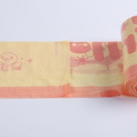 Hello Friend Bedruckte Öko-Freundliche Einweg-HDPE Anpassbare Müllbeutel mit Kordelzug Tiefdruck Mehrzweck-Haushaltsbeutel