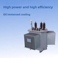 Transformateurs immergés dans l'huile 30/250/400/800 KVA ; Transformateurs de puissance triphasés haute tension S11 avec tension d'entrée 10-35 kV