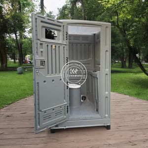 Fiberglass 2 Stalls Restroom Trailers Mobile Camping Caravan Portable Bathroom Container Toilet For Outdoor - Product Image 5