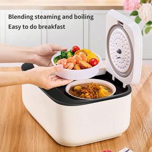 Nouvelle Conception de Cuiseur à Riz Électrique 5 Litres avec Revêtement Intérieur en Céramique, Cuiseur à Riz Double Pot Adapté au Micro-ondes - Product Image 2