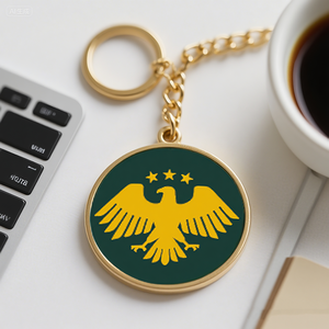 In Stock Syria 2025 il nuovo emblema nazionale distintivi simboli politici del Medio Oriente adesivi per telefoni smaltati regali governativi personalizzati - Product Image 3