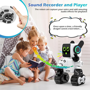 Juguete Robot Interactivo con Control por Voz, Grabación y Cambio de Voz Activados por Aplausos, Caja Fuerte Ahorradora de Dinero con Función de Canto y Baile para Niños - Product Image 5