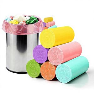 Bolsas de Basura de Colores para Baño, Bolsas de Basura Pequeñas sin Perfume, Bolsas de Basura Resistentes a Prueba de Fugas para Oficina o Dormitorio - Product Image 1