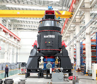 Broyeur à rouleaux vertical série HLM-1900 de la marque Hongxing pour la production de poudre de pierre fine 100-400 mesh