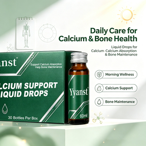 Compléments alimentaires liquides à base de plantes pour le soutien du calcium, marque privée OEM, favorisent la maintenance osseuse, le confort articulaire et le bien-être, formule personnalisée - Product Image 3