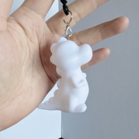 Mini-éléphant fluide DIY à peindre, jouets de dessin animé, petits cadeaux faits main, décoration intérieure