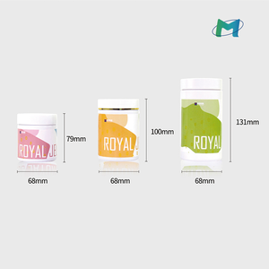 215Ml 370Ml Witte Fet Plastic Fles Gezondheidszorg Koninklijke Jelly Fles Hoogwaardige Honing Snoep Poeder Voedselafdichting Verpakking Pot - Product Image 6