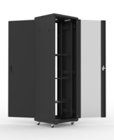 Rack de serveur en acier de boîtier réseau 42U 19 pouces pour applications informatiques prêt pour l'utilisation standard du centre de données produits en stock