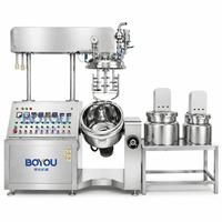 Machine d'émulsification à cisaillement élevé électrique 100L en acier inoxydable SS304 pour crème et lotion