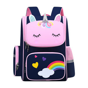Personalizzato Teen Girls ragazzi <span class=keywords><strong>unicorno</strong></span> cartone animato impermeabile studente primario zainetto per bambini zainetto per bambini - Product Image 1