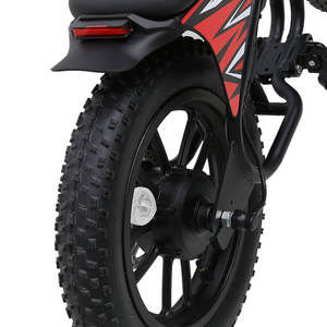 Moto tout-terrain électrique TXED 16 pouces 250w Puissante Moto électrique à pneus larges Frein à disque intégral pour enfants - Product Image 3