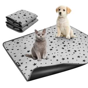 Gran oferta, almohadillas para orinar de cachorro duraderas altamente absorbentes, almohadillas para orinar impermeables reutilizables lavables para perros - Product Image 1