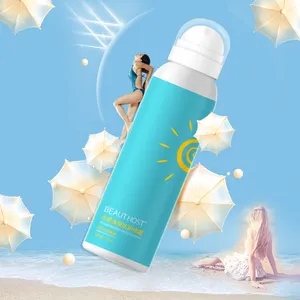 개인 상표 선 스크린 크림 보호 스프레이 150ml 방수 Sunblock 얼굴 SPF30 태양 크림