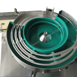 Alimentador Vibratório Rotativo Personalizado com Múltiplas Linhas, com PLC e Motor, em Aço Inoxidável para Peças Plásticas a Preço Acessível - Product Image 3