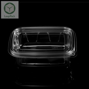 Transparent Plastic Food Packaging <strong>Container</strong> Lid for Vegetables Sandwich Chewing Gum Chocolate Pet Food Blister Sushi Pizza - Product Image 4