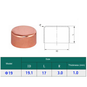 <span class=keywords><strong>Bouchon</strong></span> de soudure en <span class=keywords><strong>cuivre</strong></span> pur pour tube de réfrigération industrielle CVC, embout de coude pour tuyau de climatisation en <span class=keywords><strong>cuivre</strong></span> - Product Image 5