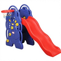 Jouet éducatif pour enfants en forme d'éléphant - Glissière intérieure en plastique HDPE pour aéroport, garderie et maternelle, utilisation à domicile, marque KRXIN