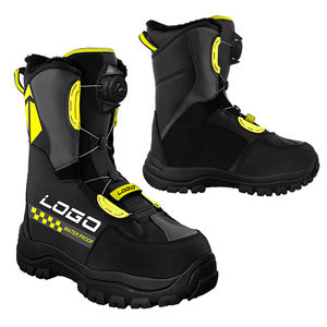 TGHE09 Botas de moto de nieve personalizadas Cordones de liberación rápida Sistema de dial de bloqueo sin cordones Botas de nieve gruesas de invierno para hombres - Product Image 1