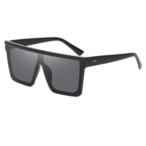 Lunettes de soleil carrées unisexes Dragon UV400, monture PC, grandes, tendance, pour le cyclisme et les spectacles - Product Image 1