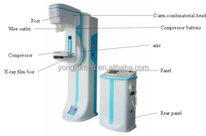 جهاز تصوير الثدي بالأشعة السينية الرقمي مقاس 8 بوصات، نظام تصوير الثدي بقدرة 6.2 كيلو واط - Product Image 2