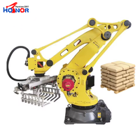 Bras de palettisation robotisé KUKA/FANUC/KAWASAKI/ABB/Chine pour la manutention de bouteilles, sacs et boîtes, capacité 250 kg