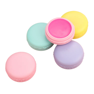 Venta caliente bálsamo labial lápiz labial lindo macarrón bálsamo labial con sabor hidratante Etiqueta Privada bálsamo labial - Product Image 1