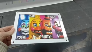 Custom Uv Printing Durable Waterproof Plate Metals - Product Image 4