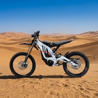 Moto électrique tout-terrain Surron 72v, longue autonomie, haute vitesse, pour adultes, Light Bee X surron 10kw