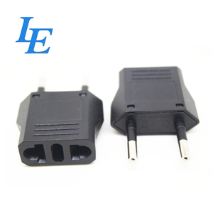 LE Factory Supply USA to Denmark Conversion Electrical <b>Plug</b> Travel Power <b>Adapter</b> Adaptor <b>Plug</b> - Product Image 6