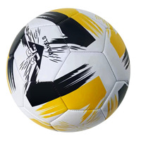 Ballon de football de taille standard professionnelle, logo personnalisé, ballon d'entraînement pour enfants, ballons de football cousus à la machine, ENTRAINEMENT DE FOOTBALL
