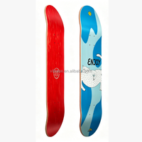 Planche de skateboard BM 7 plis en érable canadien 8,0 pouces Pro Blank Double Rocker à rebond élevé avec roulements ABEC-7 Expert