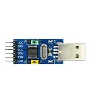 CH341T 2-in-1-Modul 3,3V 5V USB zu I2C IIC UART USB zu TTL Single-Chip Serieller Port-Downloader