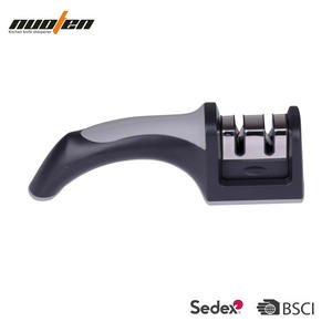 Aiguiseur de couteaux en acier tungstène, lame à double rainure, manuel, multi-grains, pour usage en cuisine - Product Image 2