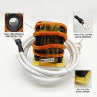 KS25 25x15x10mm Inducteur de puissance toroïdal à noyau en Sendust, à faible perte, mode différentiel, filtre de stockage d'énergie