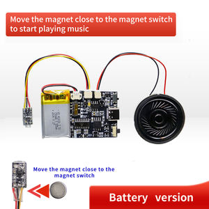 GC07A-LA GC07A-<span class=keywords><strong>CA</strong></span> Opname Wenskaart Beweging Diy Creatieve Cadeau Muziek Module Mp3 Download Voice Play Kerst Verjaardag - Product Image 3