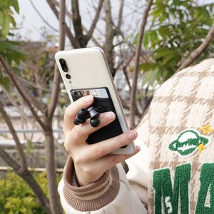 Cartera Adhesiva Multiusos de Licra para Teléfono, con Espacio para Tarjetas de Crédito, Efectivo y Auriculares, Regalos Electrónicos Promocionales para Empresas - Product Image 3