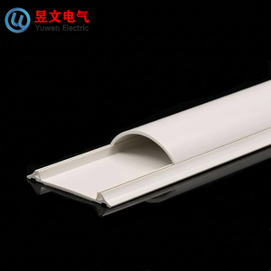 Goulotte de câblage au <span class=keywords><strong>sol</strong></span> en PVC à profil bas, auto-adhésive, anti-dérapante, pour câbles de circulation intérieure et de couloirs commerciaux - Product Image 2