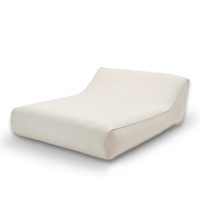 Chaise longue gonflable moderne en PVC pour l'extérieur, matelas pneumatique de camping, canapé pour la plage