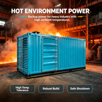 Groupe électrogène diesel 165 KVA avec radiateur en cuivre pour usine avec AVR