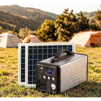 Station d'alimentation portable multifonctionnelle, alimentation mobile extérieure 300W 500W 2000W 220V sortie USB AC