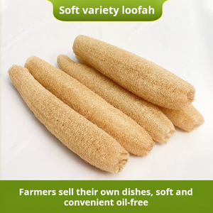 Serviette de nettoyage en loofah rayée naturelle non tissée écologique pour cuisine et salle de bain (vente en gros) - Product Image 4