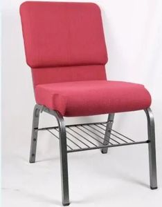 Sillas Apilables Multicolores con Respaldo de Tela Cómoda para Iglesias, Teatros y Hoteles - Product Image 5