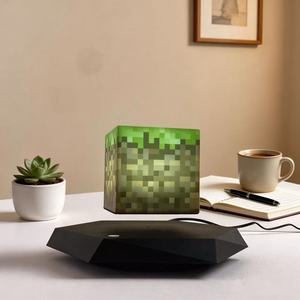 HCNT ผลิตบล็อกหญ้าลอยแม่เหล็ก RGB เปลี่ยนสีได้ 3 สี กล่องมินิสีสันสดใสสำหรับตกแต่งห้องเกม - Product Image 3